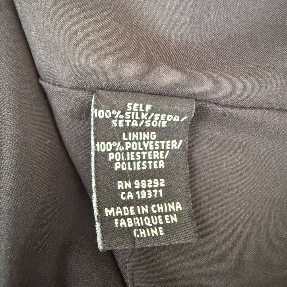 Tibi 100% Silk Python Print Long Sleeve Mini Shif… - image 6